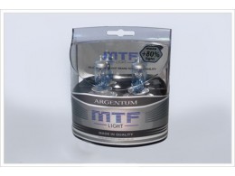 Комплект ламп MTF H27 12V 881 27W Argentum +80% (2шт.)